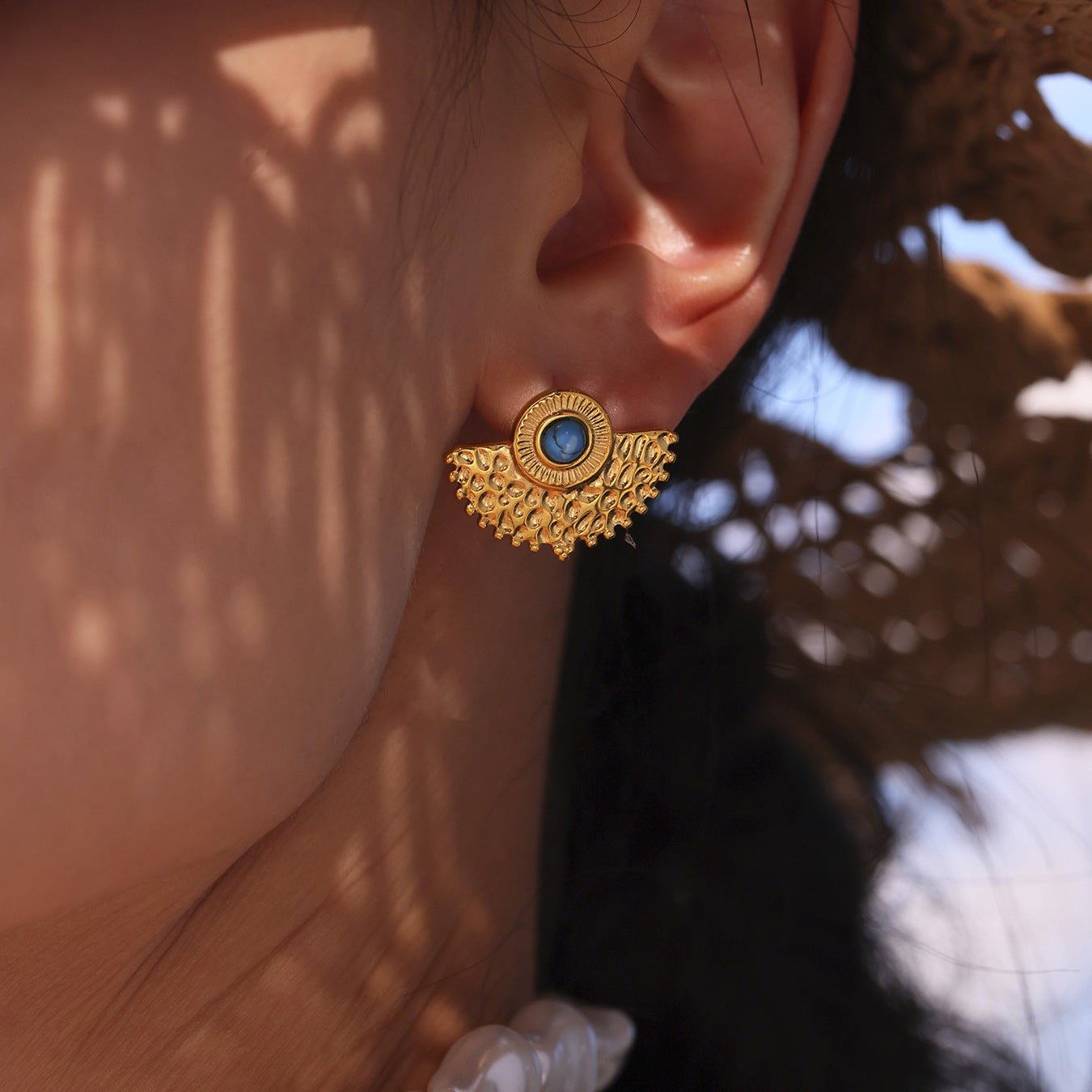 Protection Earrings” – Wearableof Guidance & Fortune - TycheLuck
