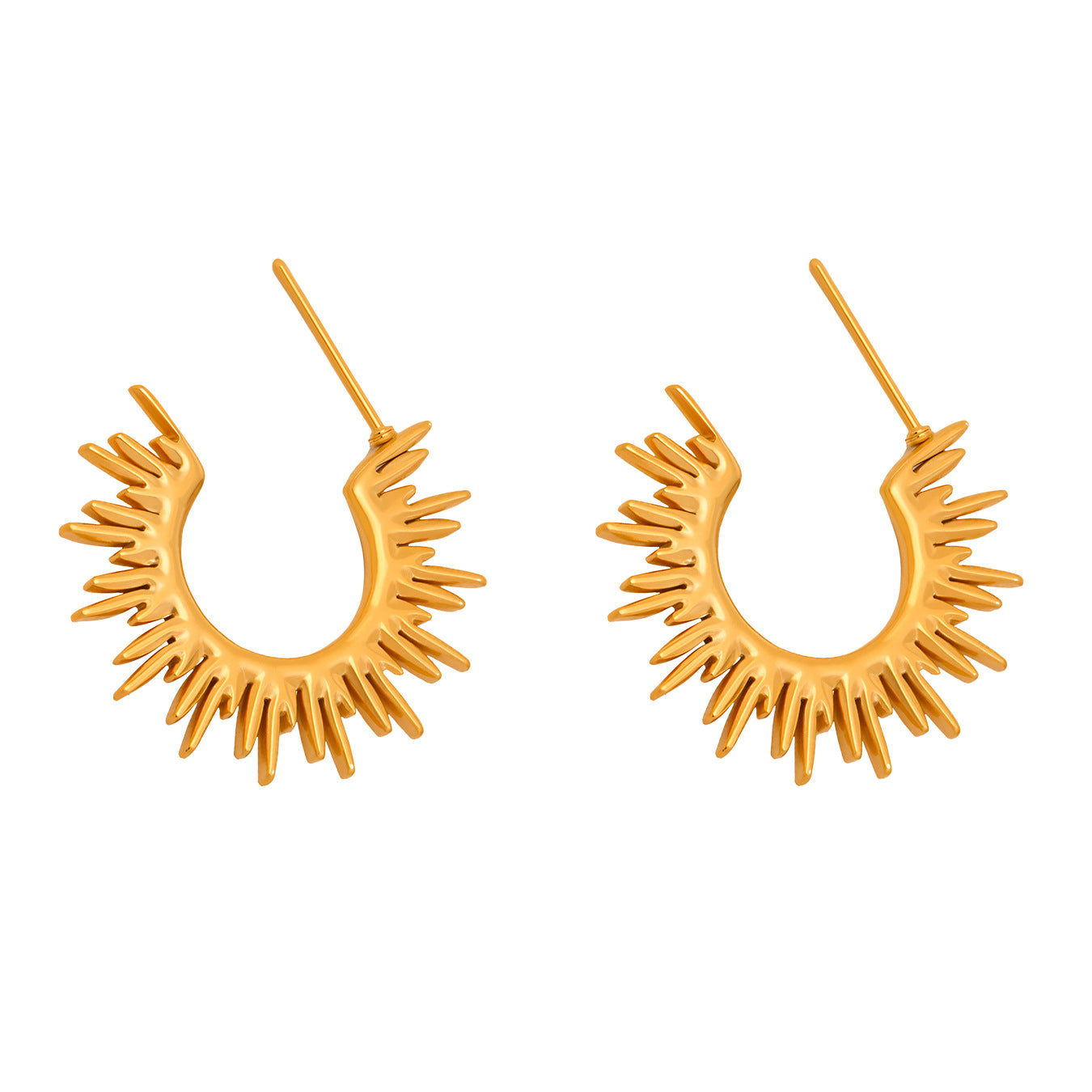 Guardian sunflower earrings
